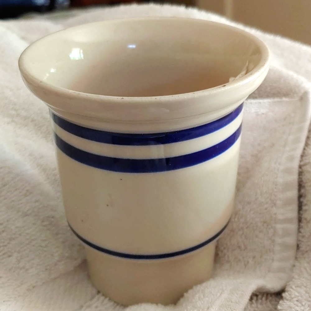 Dansk International Designs LTD NR/ Japan Blue Striped Ceramic Utensil Holder